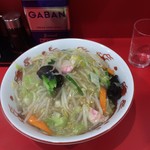 大門 - 塩上海めん大盛り。