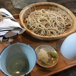 そば舎 あお - せいろ！アレ？何かある！