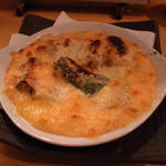 酒亭ばんから - 「白葱と湯葉の柚子チーズ焼き」