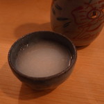 酒亭ばんから - にごり酒の燗