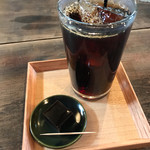 そば舎 あお - アイスコーヒー