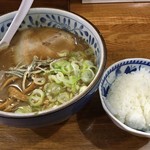 Ramen Shinonomeya - 鬼煮干（ミニライス付）650円
