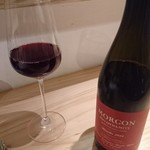 鳥恵 - グラスワイン「Les Bertrand Bio Dynamite Morgon 2014」