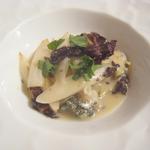 ペペロッソ - ズッパ・ディ・ルマーケ（つぶ貝のヴェネト風香草バターソースソテー　￥691