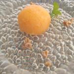 ペペロッソ - ピンクグレープフルーツとアペロールのジェラート　￥648