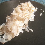 ペペロッソ - 突き出し（北海道産生マッシュルームとマスカルポーネのサマートリュフがけ）