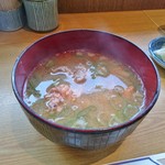 65556366 - 鮭のあら汁