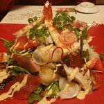 かっぱ寿し - 海鮮サラダ
