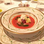 リストランテ 濱崎 - フルーツトマトのニョッキ