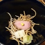 奥日光森のホテル - 凌ぎ お蕎麦鴨肉とネギが美味