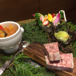 前菜の盛り合わせ