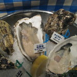 Oyster Bar ジャックポット - 一つ一つに産地の旗が・・・