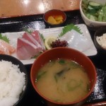 のぶちゃん - 刺身定食　880円