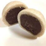 空也 - そば饅頭  断面