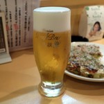 鉄板居酒屋OHANA - 生ビール