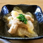 居酒屋 しあん - 白菜の煮びたし　￥３００？　冷蔵庫から自分で選んで持ってきます