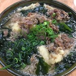 うどん屋まさ - 肉ごぼうそば大盛り