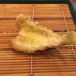 天ぷら　楽楽亭 - きす 200円