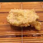 天ぷら　楽楽亭 - 黒豚 300円