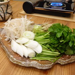 柚木元 - 野菜もたっぷり