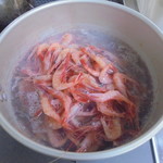 本庄鮮魚センター - スナエビ茹でた