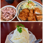 とんかつ濱かつ - ヒレ150g、ミルクセーキ(小)