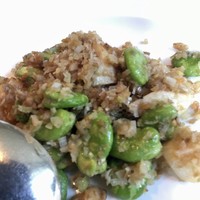 中国料理 四川 - 空豆・筍・搾菜炒め
