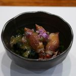 和食 佐藤 - ホタルイカの酢味噌掛け
