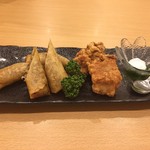 チャイニーズキッチン KURO - 揚げ物二種盛り