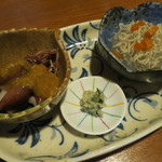 活鰻の店 つぐみ庵 - お通し