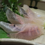 わらび野 - 岩魚のお造り