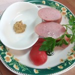 cafe KO-BA - ボイルドソーセージ♪