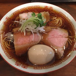 中華そば しば田 - 「中華そば」780円+味玉