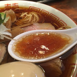 中華そば しば田 - スープ