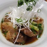 蕎麦ひら井 - 牛すじ煮