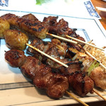 居酒屋 かんたろう - 串焼き盛り合わせ
