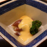 味 ふくしま - 蛍烏賊と青菜の黄身酢掛け