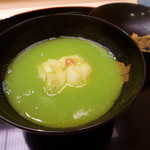 味 ふくしま - えんどう豆のすり流し