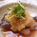 味 ふくしま - 〆鯖の炙り