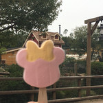 香港ディズニーランド　アウトドア・ベンディング・カート - ミニーのアイスクリーム38香港ドル