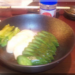 やきとん ひょっとこ - お新香(2011/1/26)