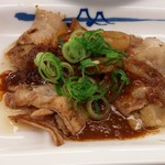 松屋 - 豚バラにんにく味噌定食