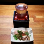 ラーメン巌哲 - 純米酒 るみ子の酒と肴