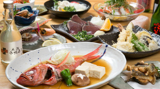Ichibazushi Uoya - 室戸直送の旬の鮮魚をお頼みください。