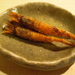 すし処 めくみ - がす海老焼。