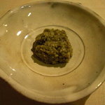 すし処 めくみ - 鮑のなめろう。