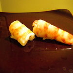 すし処 めくみ - 車海老。(茹でたて)