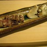 すし処 めくみ - 蝦蛄と鮑。