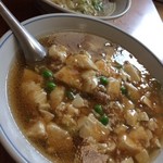 東来順 - 肉と豆腐入りそば