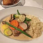 シェ シロ - ブルターニュ産仔牛のクリーム煮